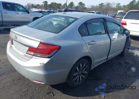 2014 Honda Civic Ex-L из США, поврежденный, VIN 2HGFB2F93EH542784